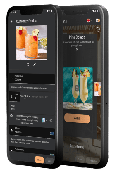 Ordis Meet app home screen on a hotel guest's phone